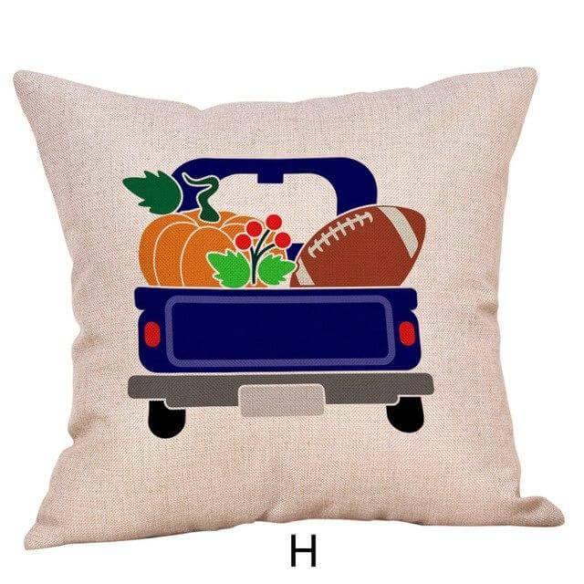 Autumn Harvest Halloween Decor Pillow Covers