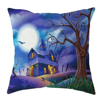 Spooky Halloween Throw Pillow Covers - Befez