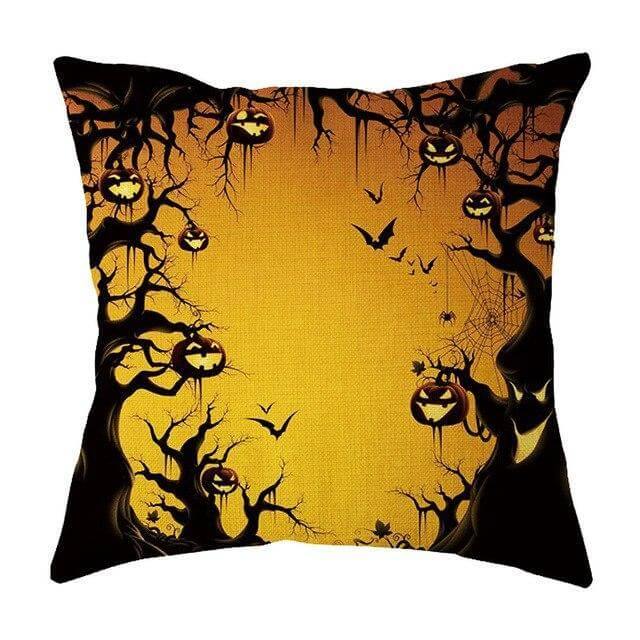 Spooky Halloween Throw Pillow Covers