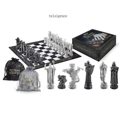 Collectible Fantasy Wizard Chess Set - Befez