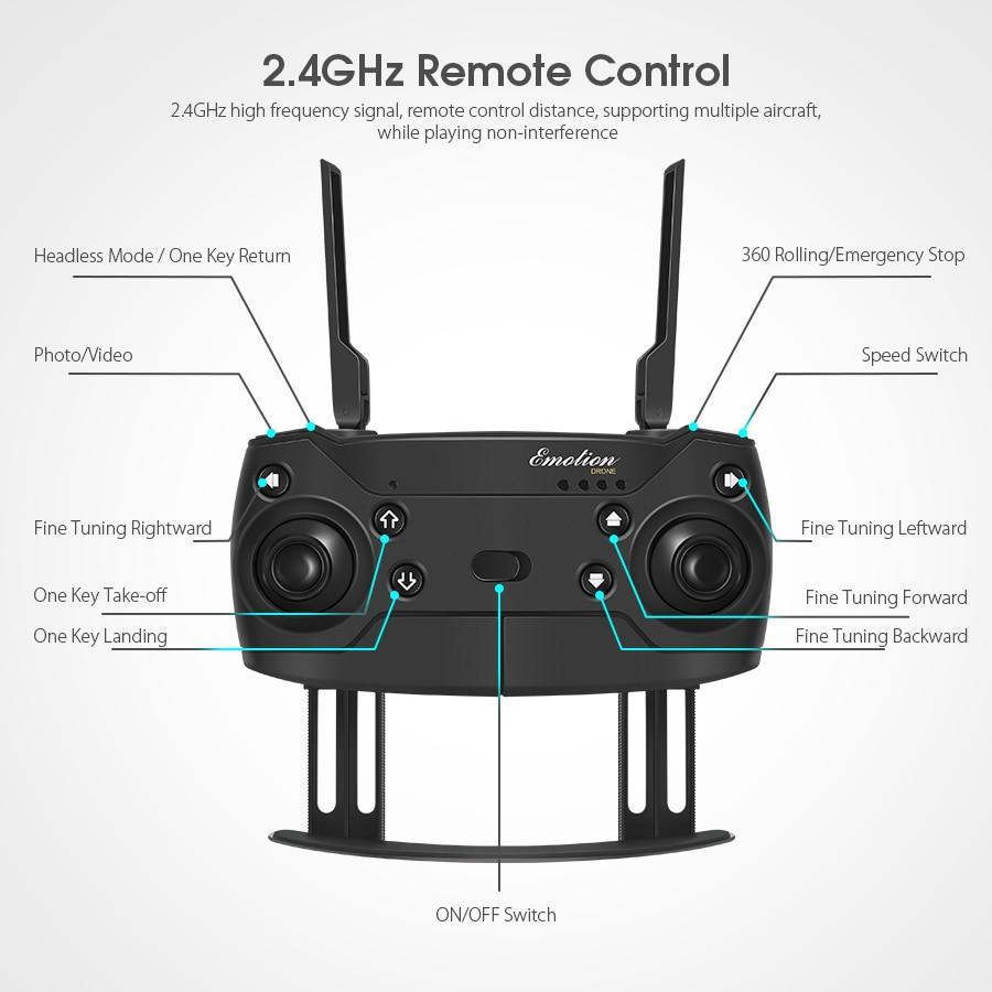 Portable Mini HD Folding Drone With 2MP Camera