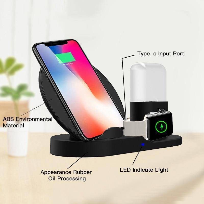 Quick Charge 3-in-1 iPhone Dock Station