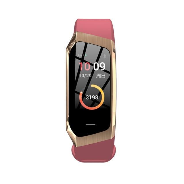 Befez | Slim Fitness Tracker Watch Waterproof Pulse Monitor Sport Band