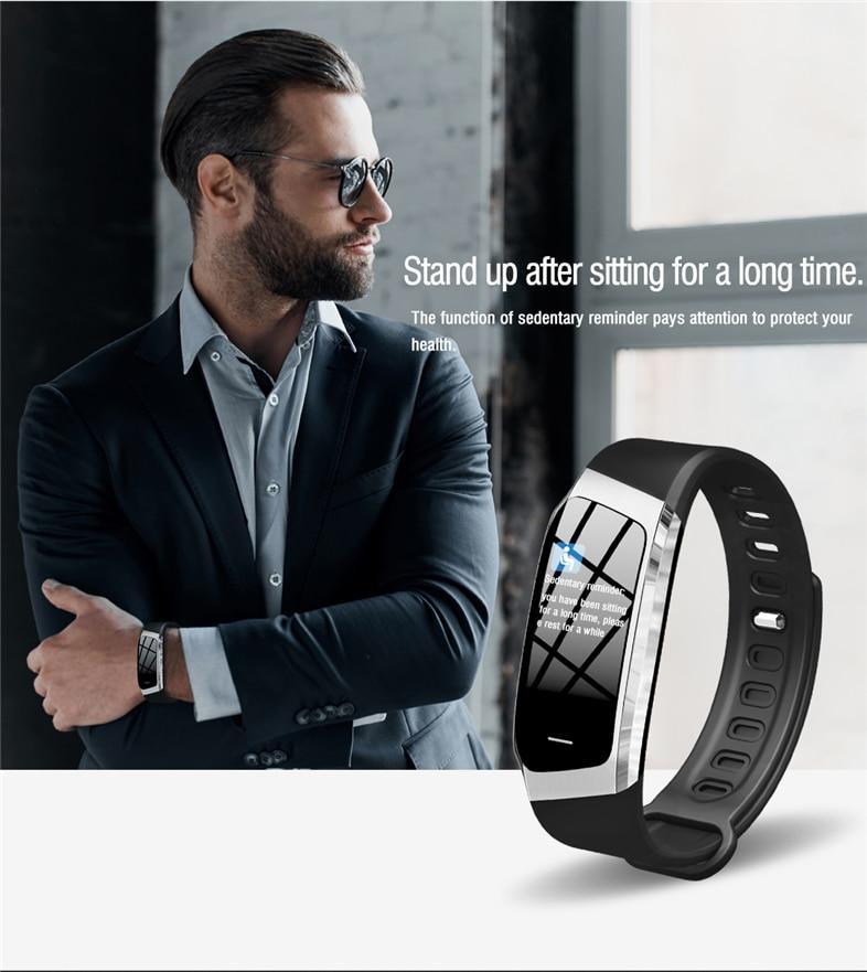 Befez | Slim Fitness Tracker Watch Waterproof Pulse Monitor Sport Band
