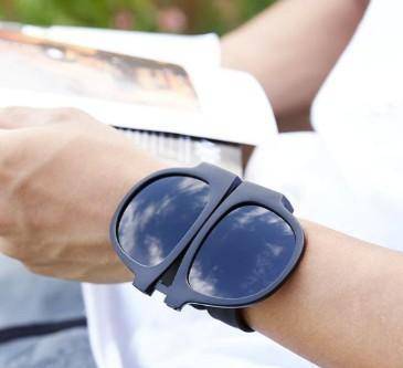 Befez | Slim Foldable Polarized Shades - Black - Befez