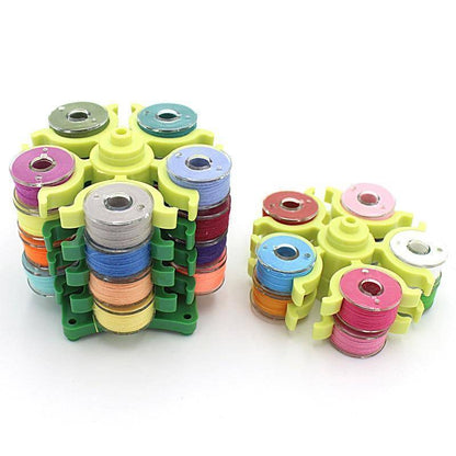Compact Sewing Bobbin Storage Rack
