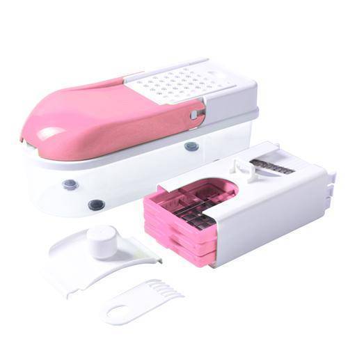 Easy Vegetable Chopper with 8 Sharp Cutting Blades