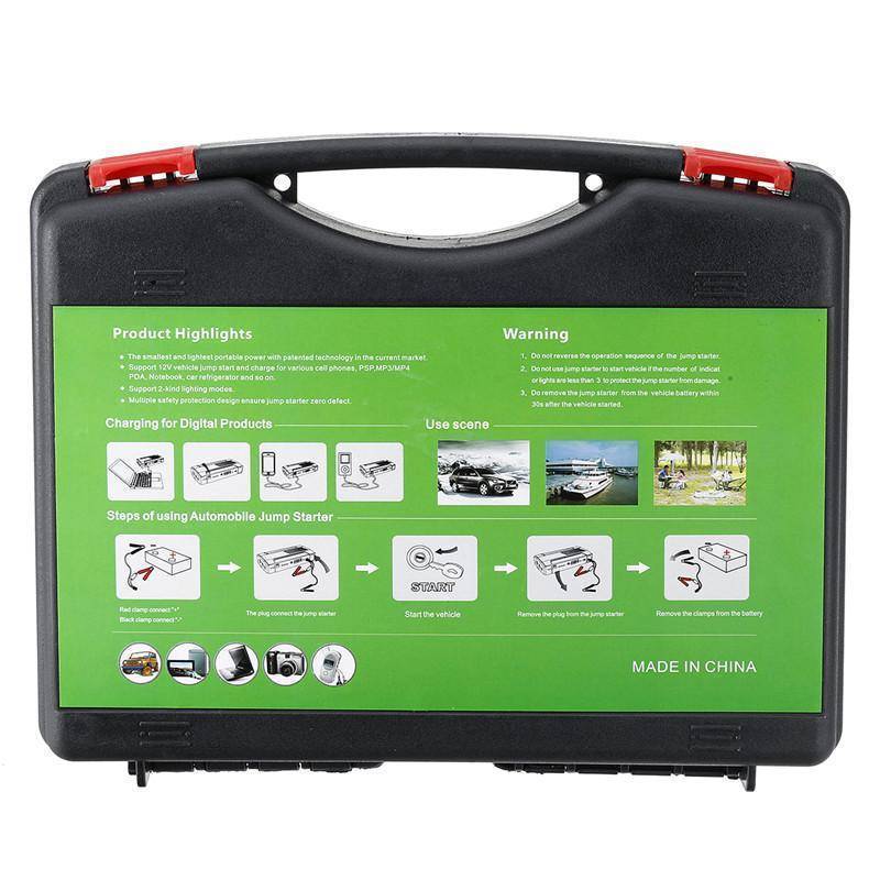 Compact Car Battery Jump Starter Emergency Kit