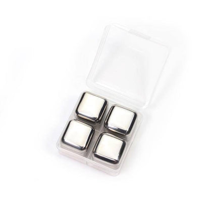 Premium Metal Ice Cubes - Reusable Cooler Stones - Befez