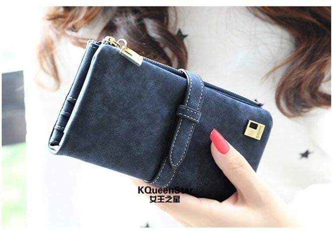 Stylish Frosty Multi Card Bi-Fold Wallet - Befez