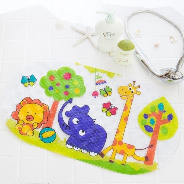 Colorful Fun Animal Shaped Bathroom Mat