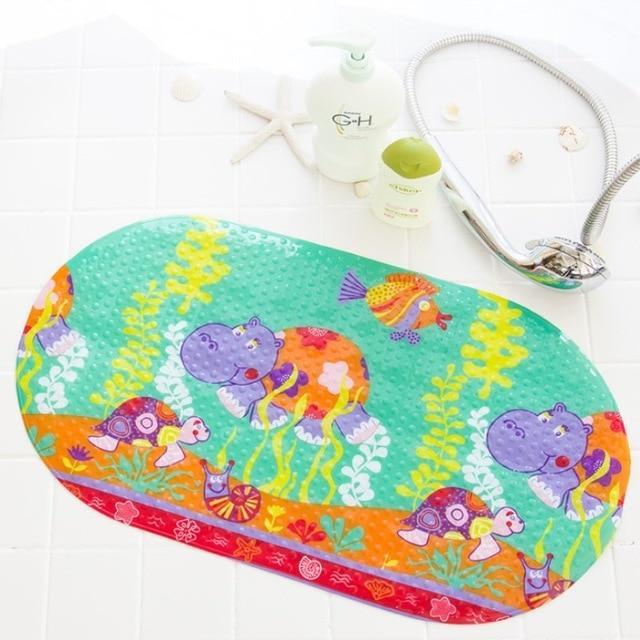 Colorful Fun Animal Shaped Bathroom Mat