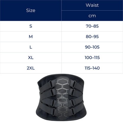 Comfortable Back Support Belt for Pain Relief