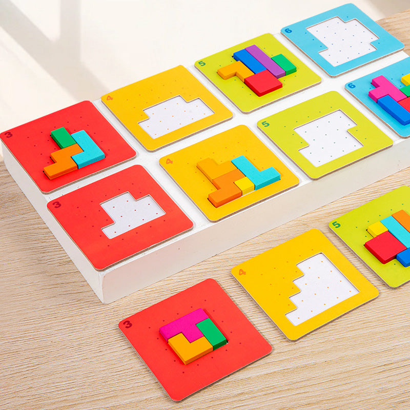 Fun Brain Teaser Building Blocks Toy