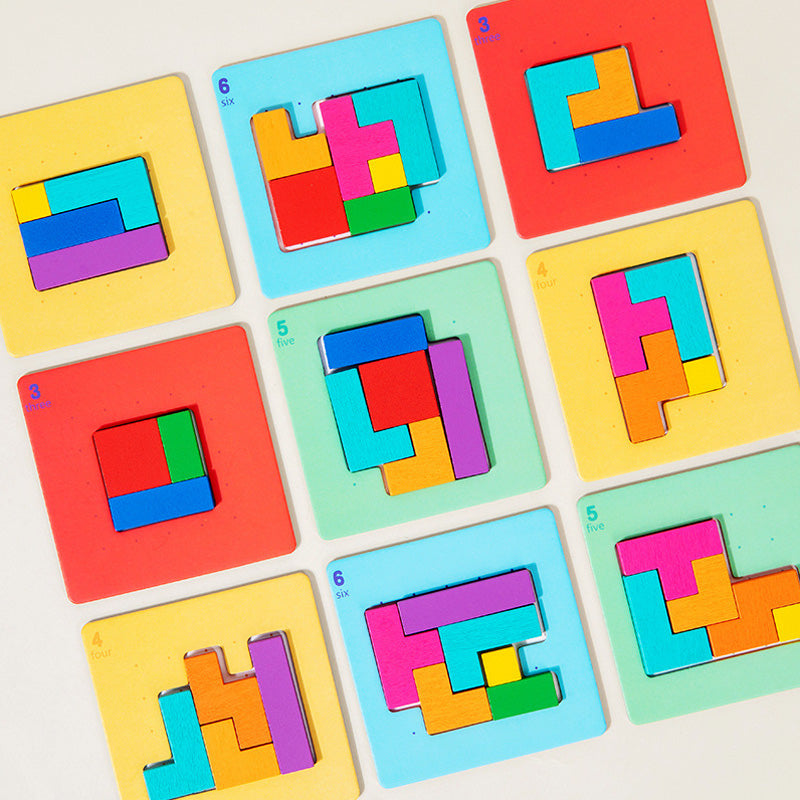 Fun Brain Teaser Building Blocks Toy