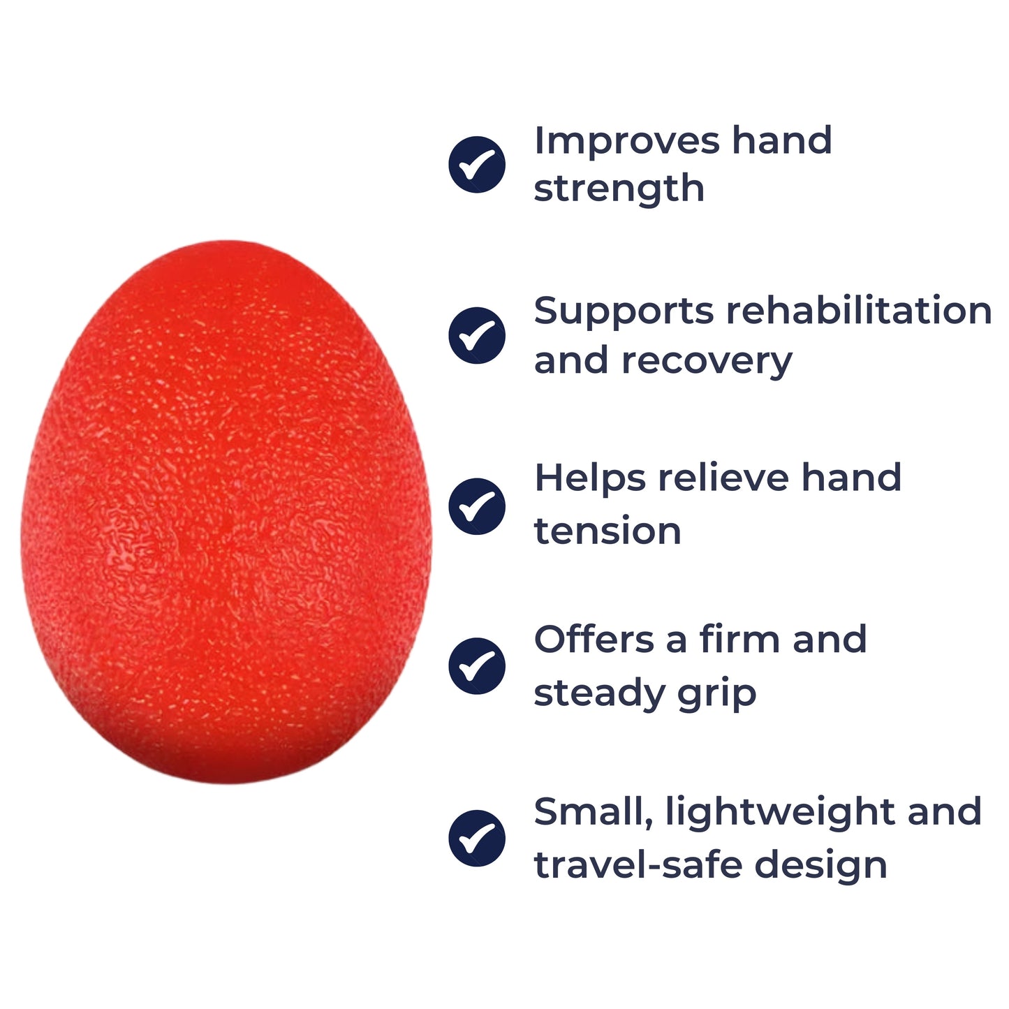 Comfort Grip Strengthening Ball for Hand Rehab Relief