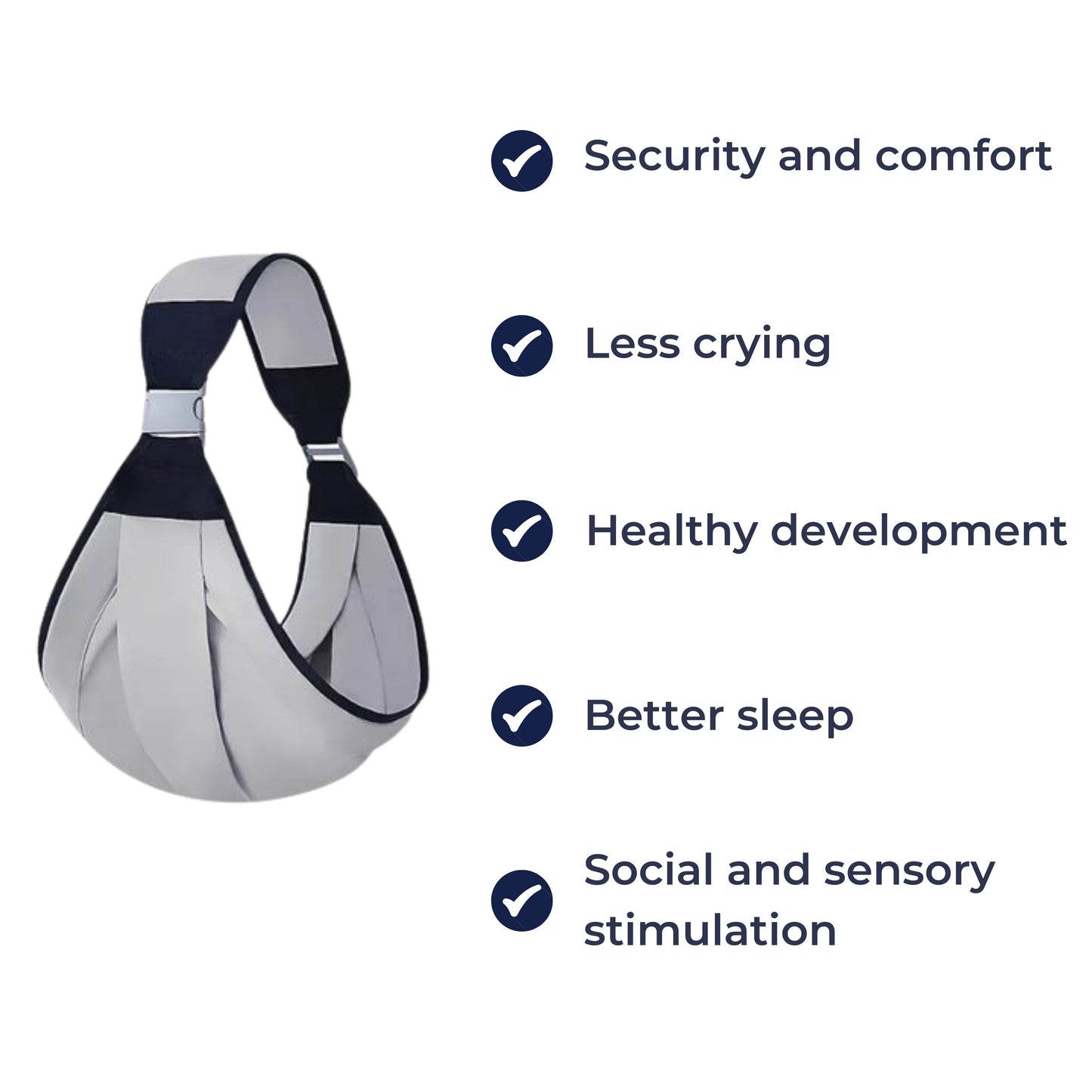 Comfortable Baby Carrier Wrap for Newborns