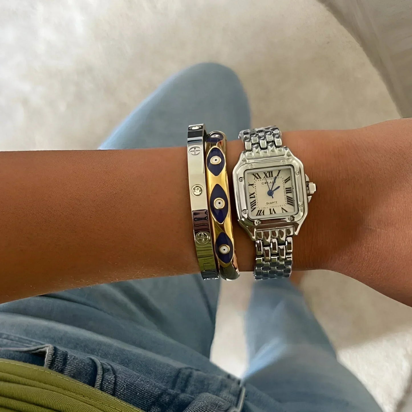 Classic Luxury Leather Watch