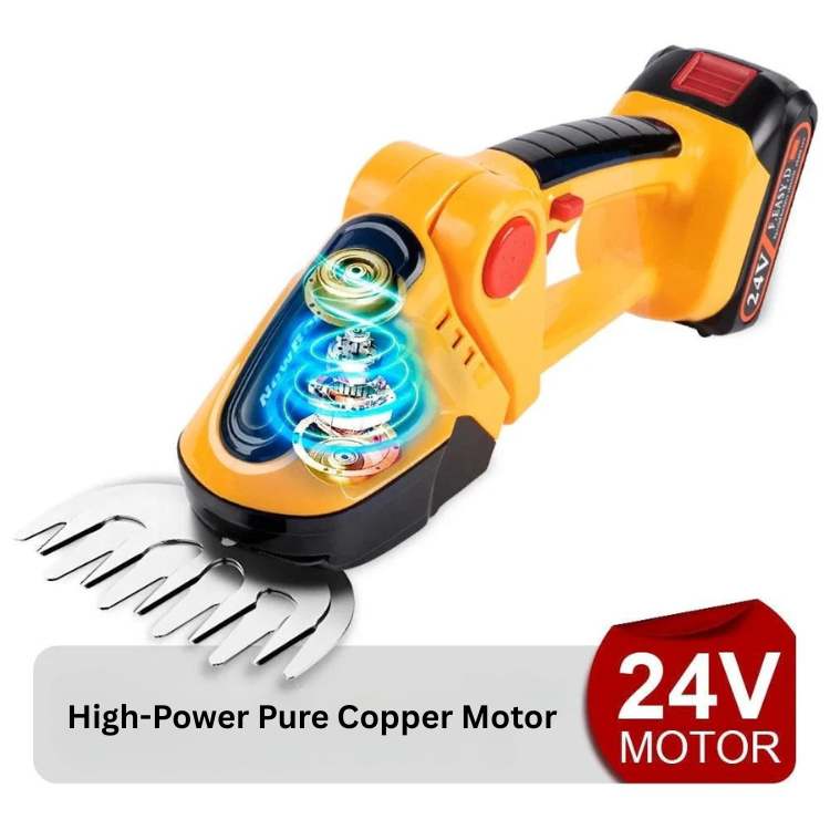 Easy Cut Cordless Hedge Trimmer for Garden Care