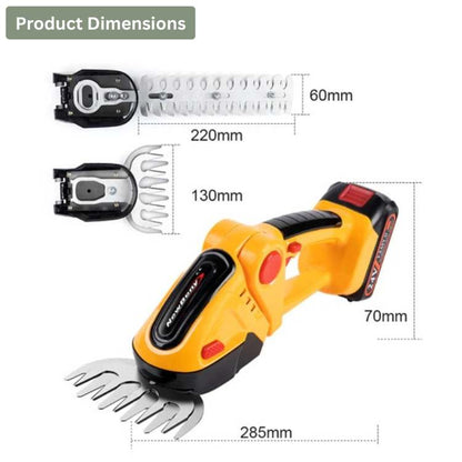 Easy Cut Cordless Hedge Trimmer for Garden Care