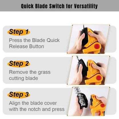 Easy Cut Cordless Hedge Trimmer for Garden Care