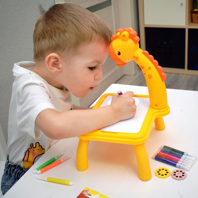 Fun Kids Dinosaur Art Table