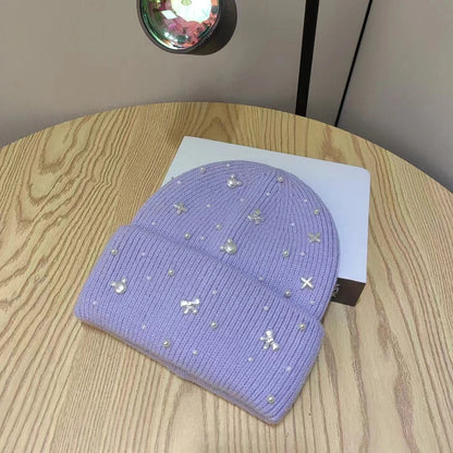 Warm Cable Knit Winter Beanie Hat