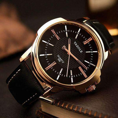 Befez | Luxury Men's Gold Quartz Watch