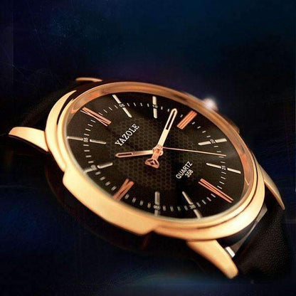 Befez | Luxury Men's Gold Quartz Watch