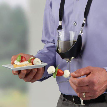 Fun Wine Glass Holder Strap - Befez