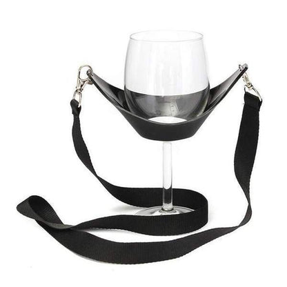 Fun Wine Glass Holder Strap