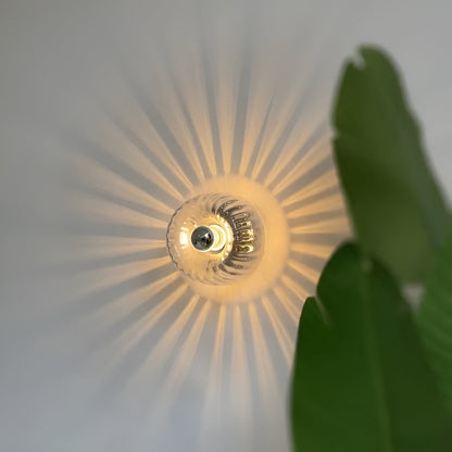 Simple Glass Wall Lamp with Modern Style