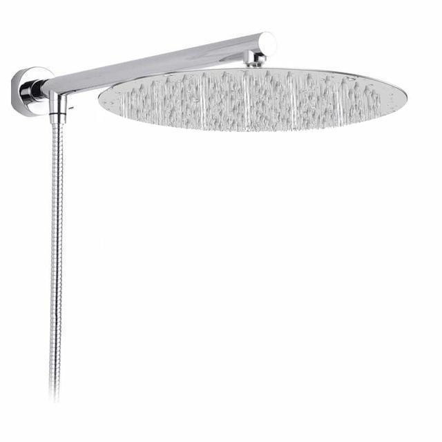 Slim Water-Saving Shower Head Fixture