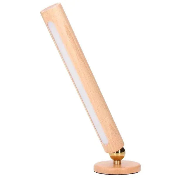 Rustic Wooden Table Lamp - Befez