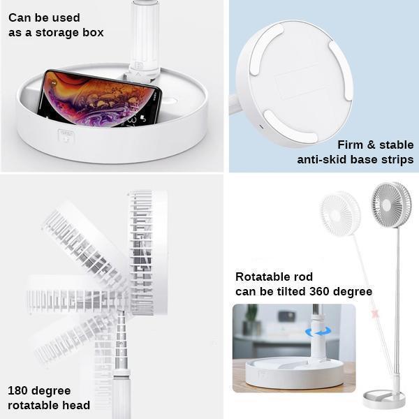 Portable Compact Folding USB Fan
