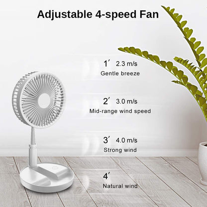 Portable Compact Folding USB Fan