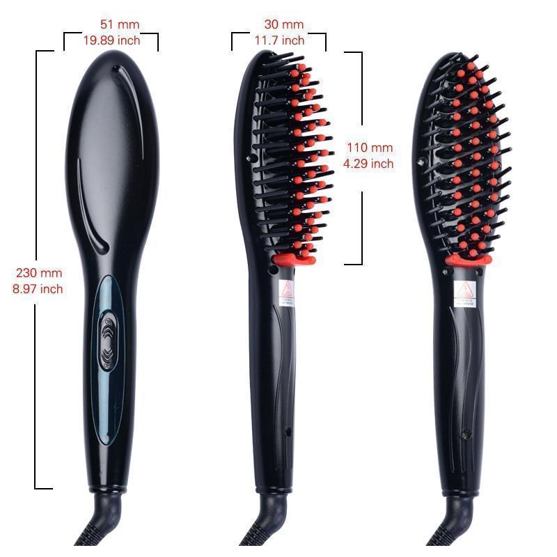 Heat Straightening Comb Hair Brush