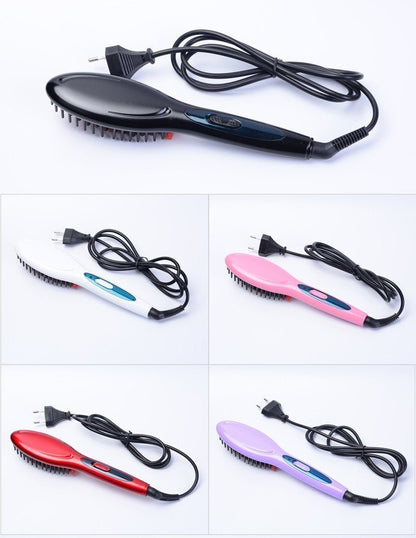 Heat Straightening Comb Hair Brush