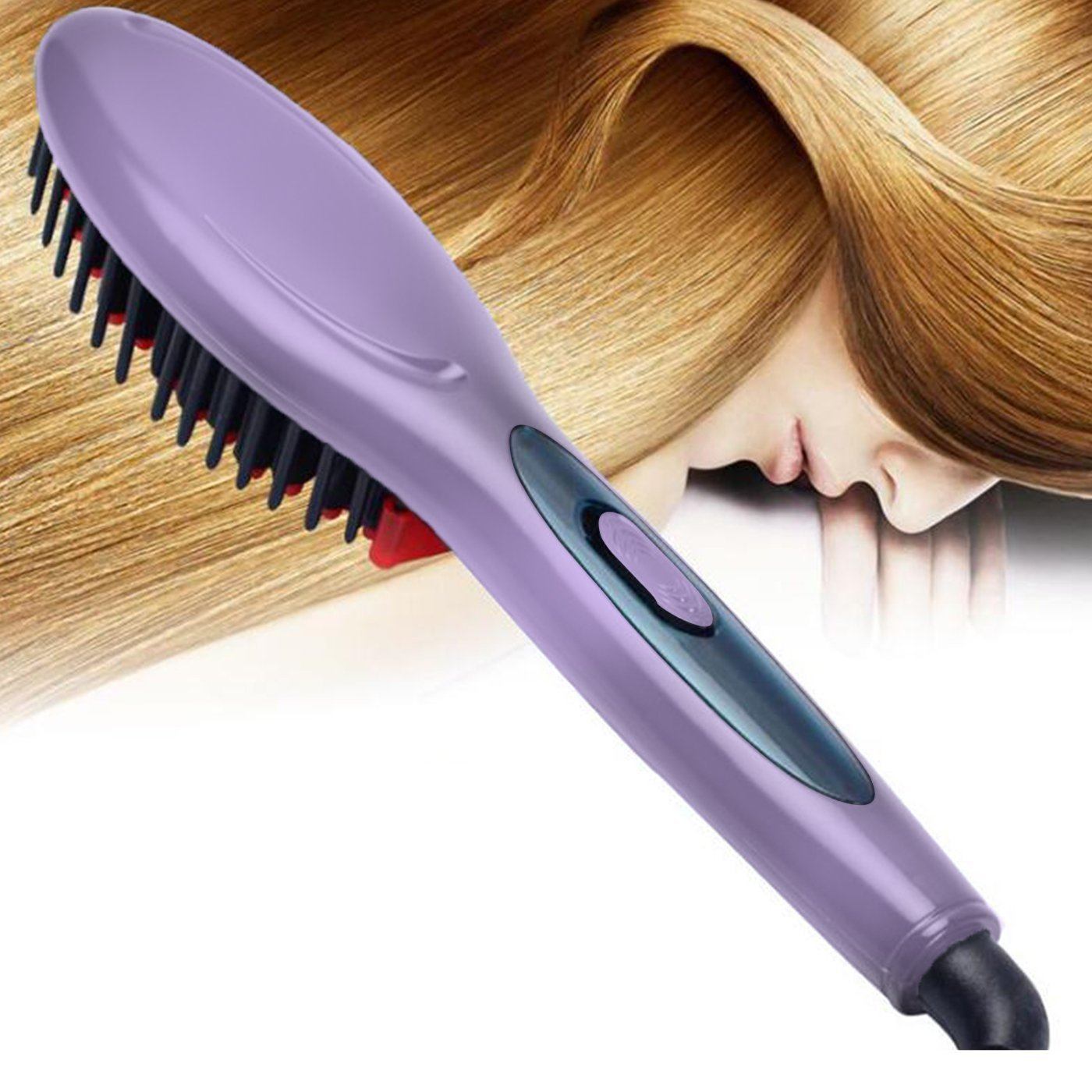 Heat Straightening Comb Hair Brush