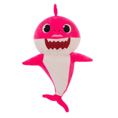 Cute Shark Singing Plush Toy with Lights