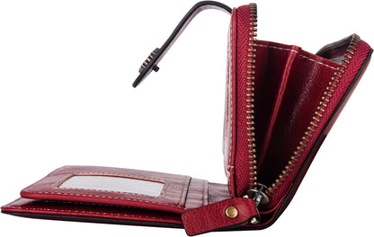 Fashionable Genuine Leather Wristlet Wallet