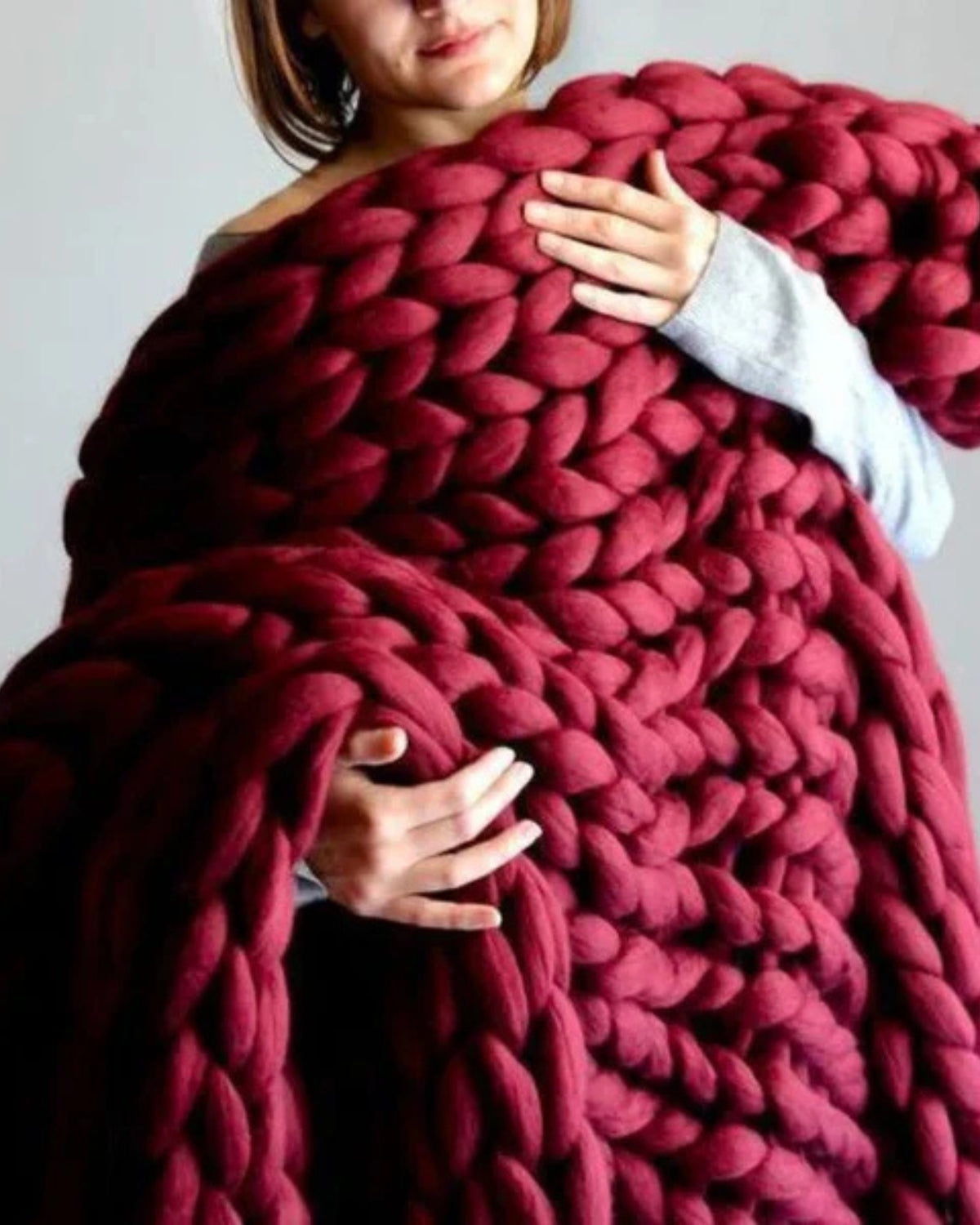 Cozy Slouchy Women's Knit Sweater
