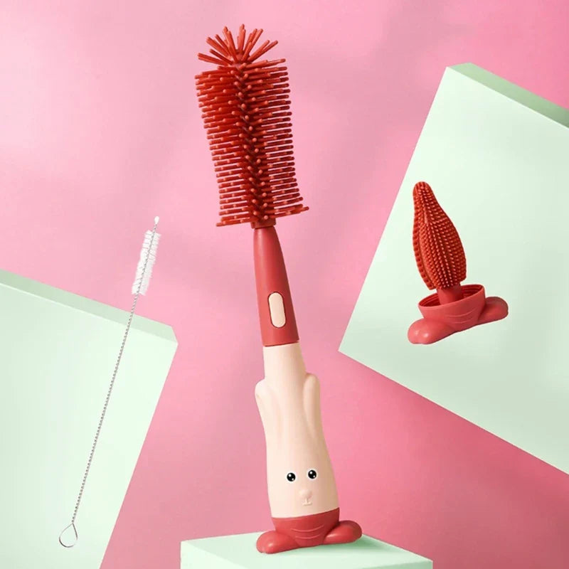 Baby Bottle Brush Cleaner Set
