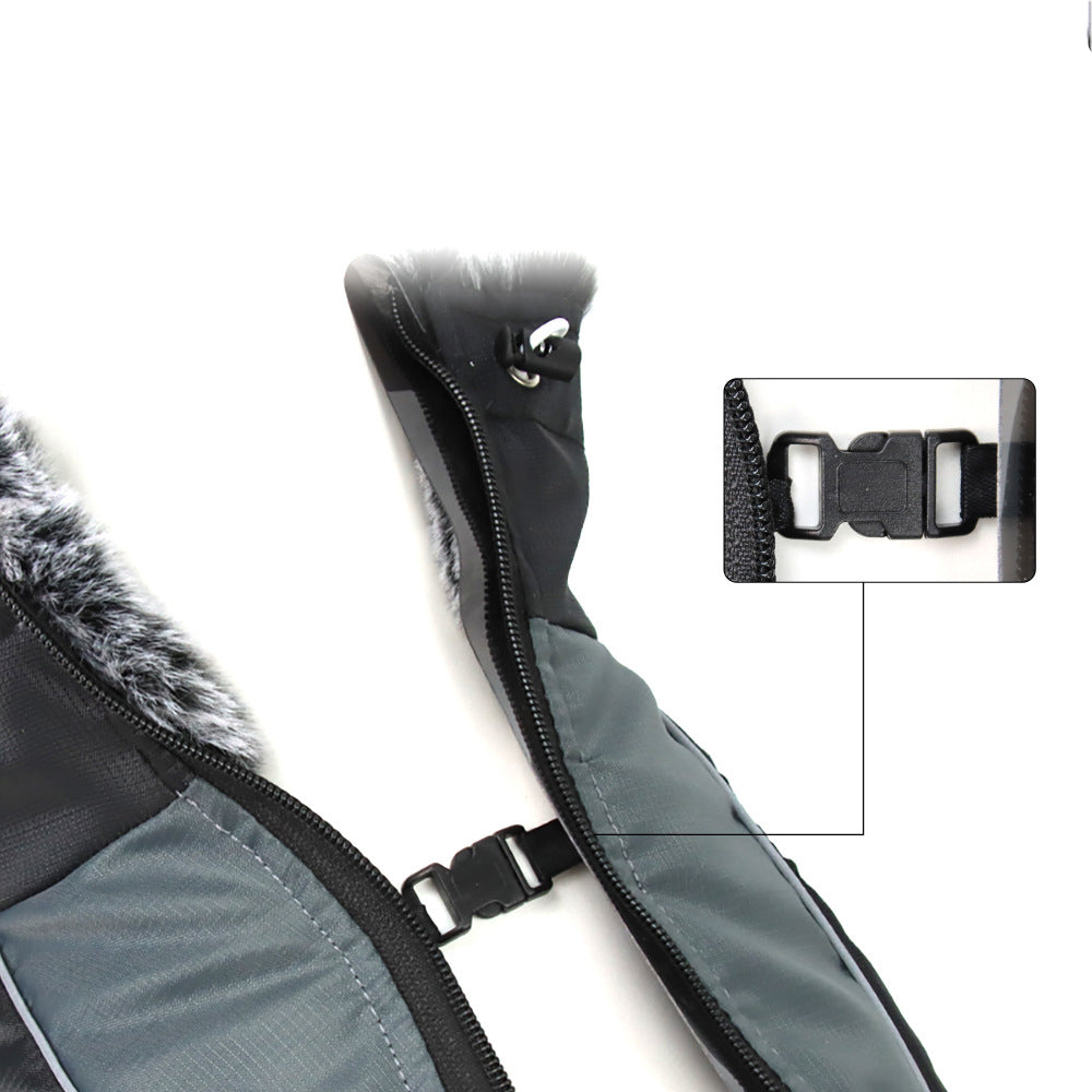 Visible Pet Vest with Leash - Glow Dog Coat