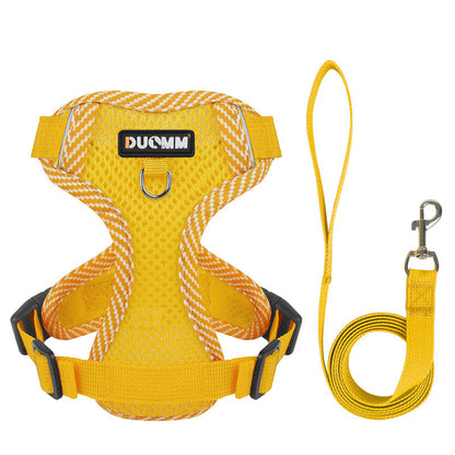 Visible Dog Harness and Leash Set for Small Pets