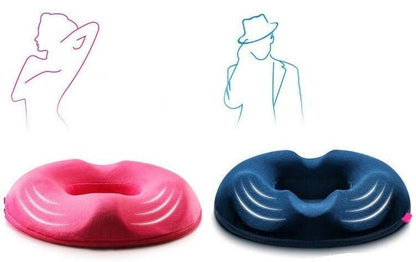 Comfort Cushion - Ergonomic Seat Pad for Back Pain Relief
