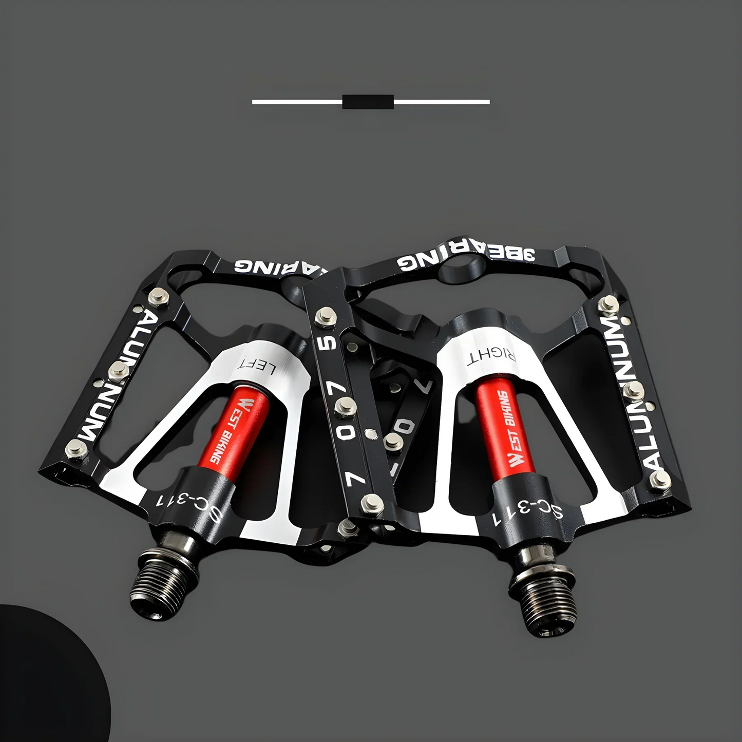 Durable Ultra Light Bike Pedals With Grip - Befez