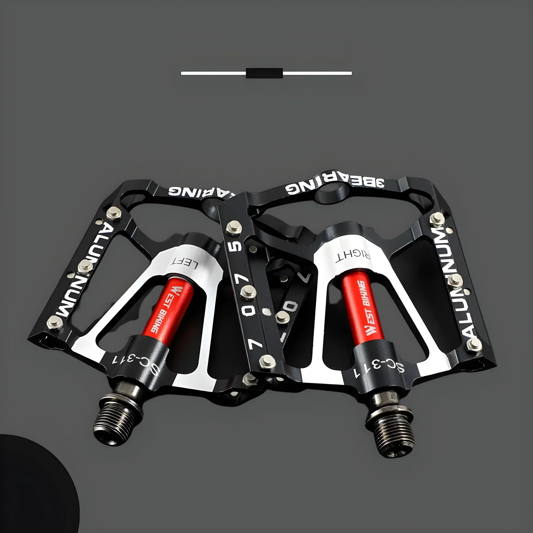Durable Ultra Light Bike Pedals With Grip - Befez