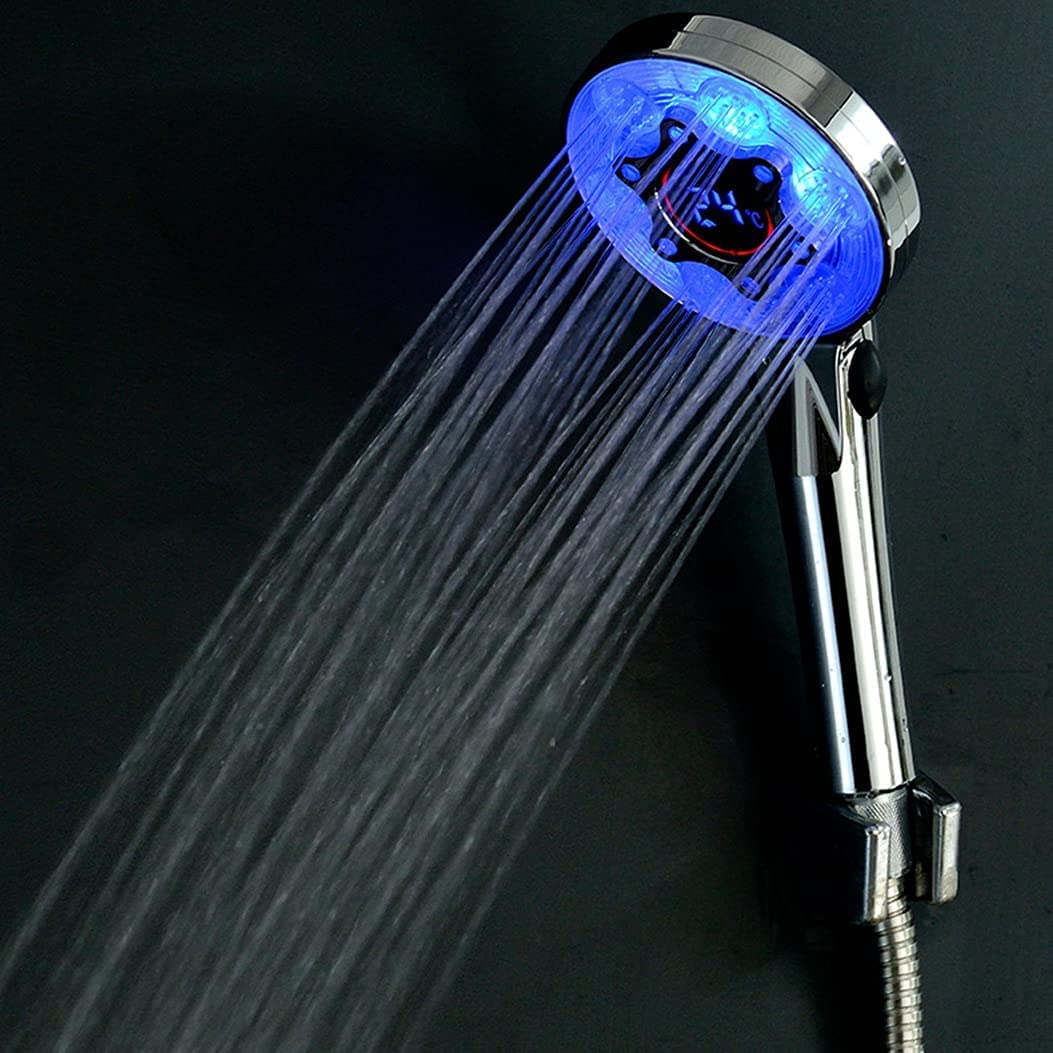 Colorful LED Water Temperature Shower Head - Befez