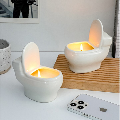 Funny Bathroom Scented Candle